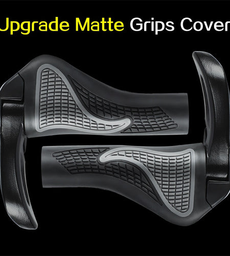 Bicycle Grip Ergonomic Bike Handlebar Cycling Durable Anti-slip Rubber Mountain Bicycle Accessories Bike Parts 1Pair