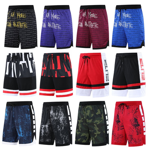 Load image into Gallery viewer, Men Basketball Shorts Breathable Sweat Sport Running Shorts Outdoor Sports Fitness Short Pants Loose 2020 Hot Sale Beach Shorts
