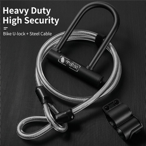 Load image into Gallery viewer, Bicycle U Lock MTB Road Bike Padlock 2 Keys Anti-theft Safety Motorcycle Scooter Cycling Lock Bicycle Accessories
