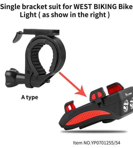 4 In 1 Bicycle Light Bracket Mount Bike Computer Mount Bracket Smart Sensor Bike Light Stand Bicycle Accessories