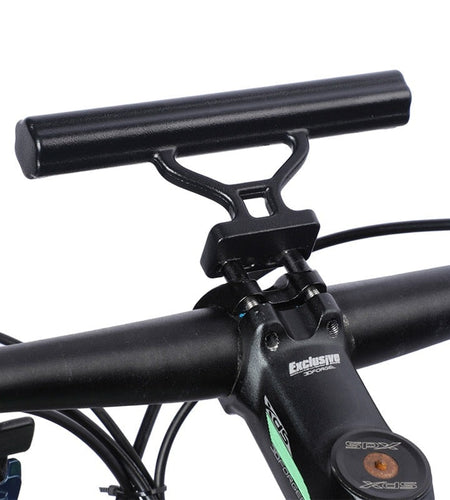 Bike Handlebar Extender Flashlight Holder Handle Bar Bicycle Accessories Extender Mount Bracket Cycling Extender