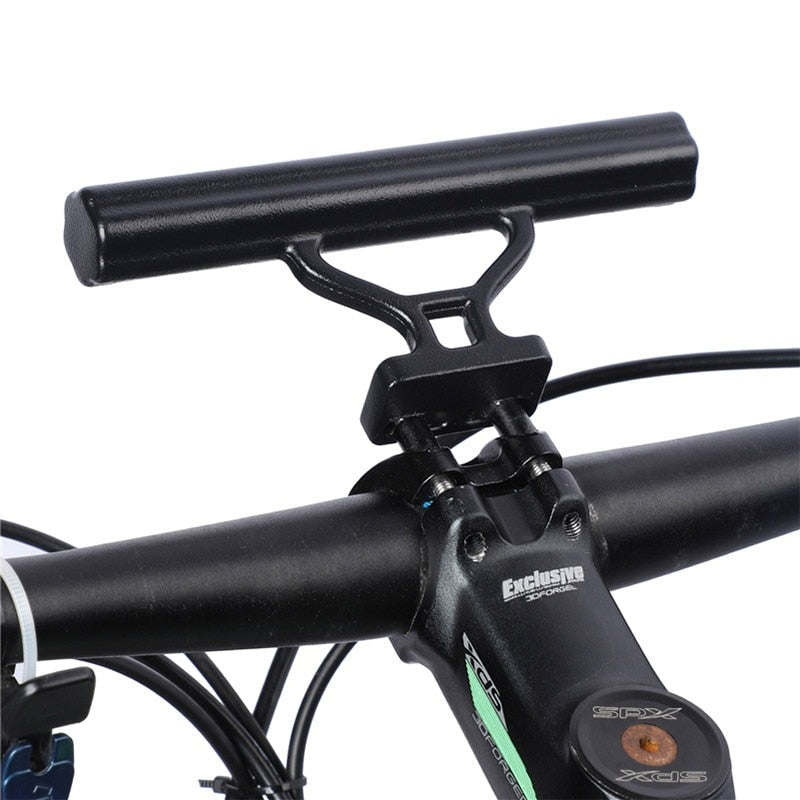Bike Handlebar Extender Flashlight Holder Handle Bar Bicycle Accessories Extender Mount Bracket Cycling Extender