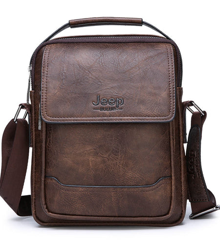 Handbags Business Men Bag New Fashion Men's Shoulder Bags High Quality Leather Casual Messenger Bag New Style