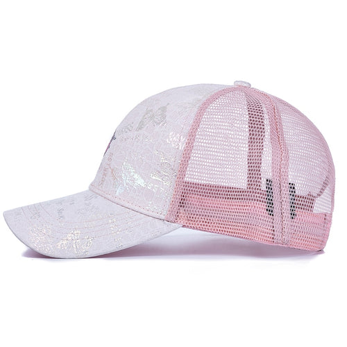 Load image into Gallery viewer, Stylish Women&#39;s Cap Summer Trucker Hats For Women Fashion Flying Horse Embroidery Baseball Cap Outdoor Streetwear Hat Cap
