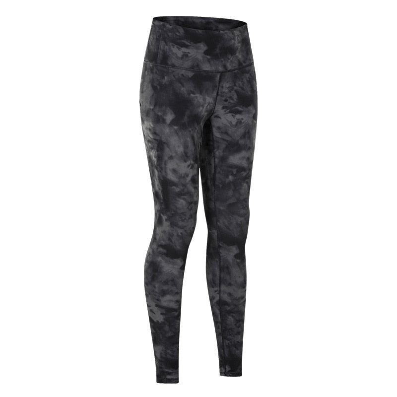 Tie Dye Yoga Pants Sport Legging Women No Camel Toe Workout Leggings Naked Feel High Waist Legging