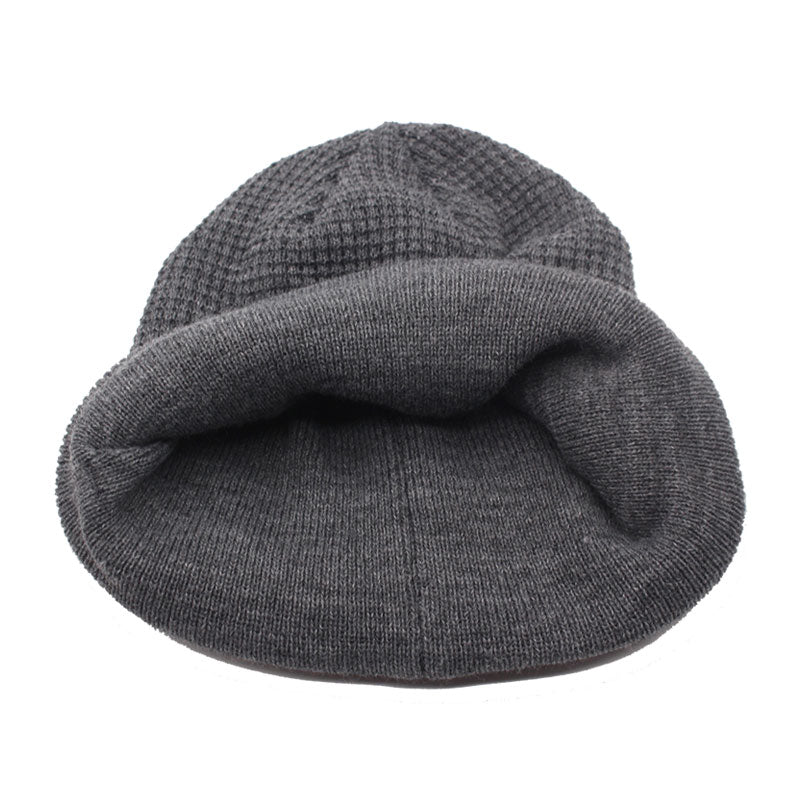 Skullies Beanies Casual Knitted Hat Men Beanie Hats For Men Women Cap Autumn Gorro Ski Warm Skull Bonnet Men's Winter Hat Cap