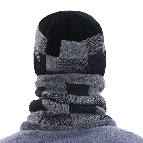 Load image into Gallery viewer, Beany Skullies Beanies Men&#39;s Winter Hats For Men Winter Cap Necks Women Knitted Hat Male Mask Gorro Bonnet Winter Beanie Hat Cap
