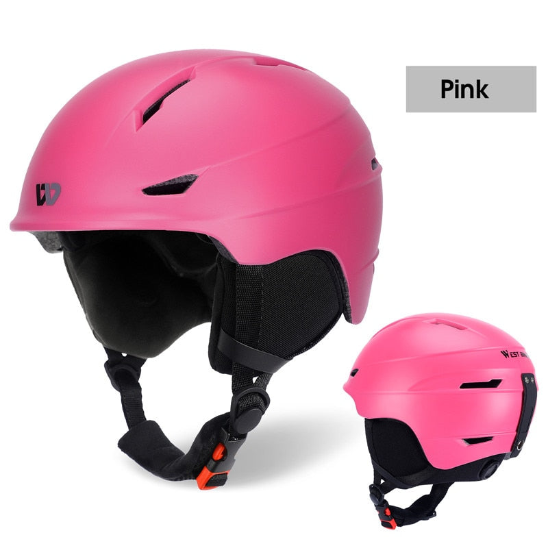 Winter Warm Cycling Helmet Adjustable Motorcycle Electric Bike Safety Cap Men Women Ski Snowboard Bicycle Helmet