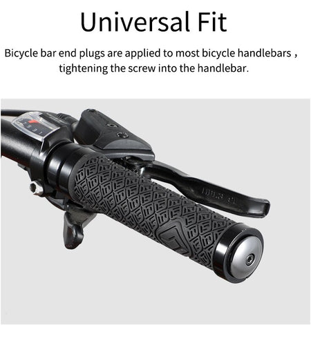 1 Pair Bicycle Grip Plugs Handle Bar End Cap Lightweight MTB Road Bike Bar End Plugs For Handlebar Grip Accessories