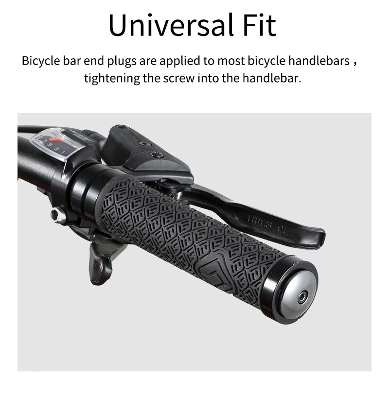1 Pair Bicycle Grip Plugs Handle Bar End Cap Lightweight MTB Road Bike Bar End Plugs For Handlebar Grip Accessories