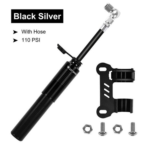 Load image into Gallery viewer, Portable Bike Pump Cycling Bicycle Tire Lever Patch Repair Tools Set Presta Schrader Valve MTB Road Bike Hand Pump
