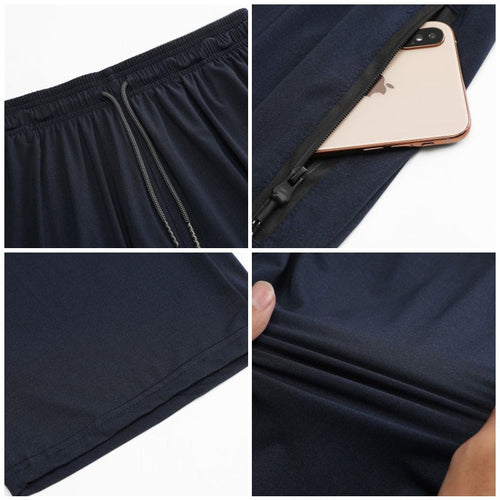 Load image into Gallery viewer, Gym Shorts Men Summer Sport Running Shorts Mesh Quick dry Mens Training Workout Shorts Men Sports Bodybuilding
