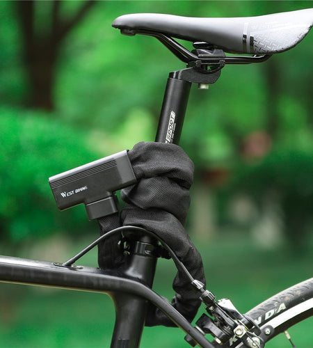 Bicycle Lock Safety Anti-theft MTB Road Bike Chain Lock With 2 Keys Scooter Electric E-Bike Cycling Accessories