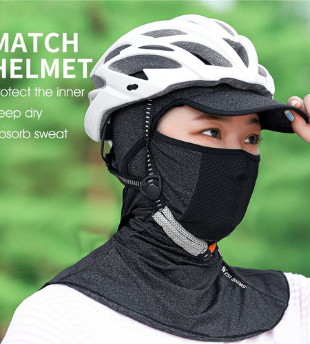 Summer Cycling Cap Anti-UV Sun Protection Sport Running Balaclava Men Women Bicycle Motorcycle Helmet Liner Bike Hat