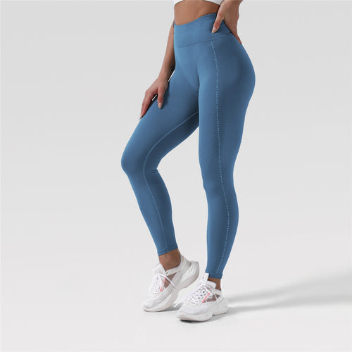 Load image into Gallery viewer, Sport Fitness Women Full Length Leggings 10 Colors Running Pants Comfortable And Formfitting Yoga Pants A001G
