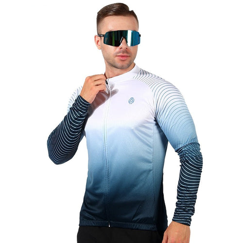 Load image into Gallery viewer, Cycling Jersey Long Sleeve Team Racing Bike Clothing Comfortable Men Shirt Fitness Running Sport Bicycle Jersey
