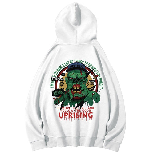 Load image into Gallery viewer, Hoodies, Sweatshirts new Hip-hop street fashion personality tree monster angry long-sleeved summer large size cotton
