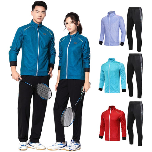 Load image into Gallery viewer, Men Basketball Football Training Sportswear Set Soccer Sports Uniform Long Sleeve Shirt Pant Jersey Suit Male Running Activewear
