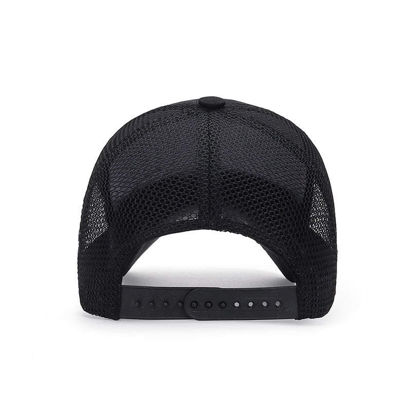 Men Sports Baseball Cap Long Brim Snapback Sunhat Mesh Breathable Women Outdoor Fishing Running Hip Hop Baseball Hats Casquette