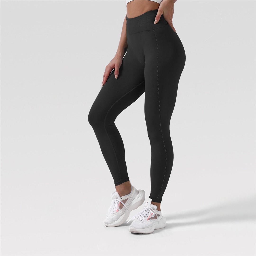 Sport Fitness Women Full Length Leggings 10 Colors Running Pants Comfortable And Formfitting Yoga Pants A001G
