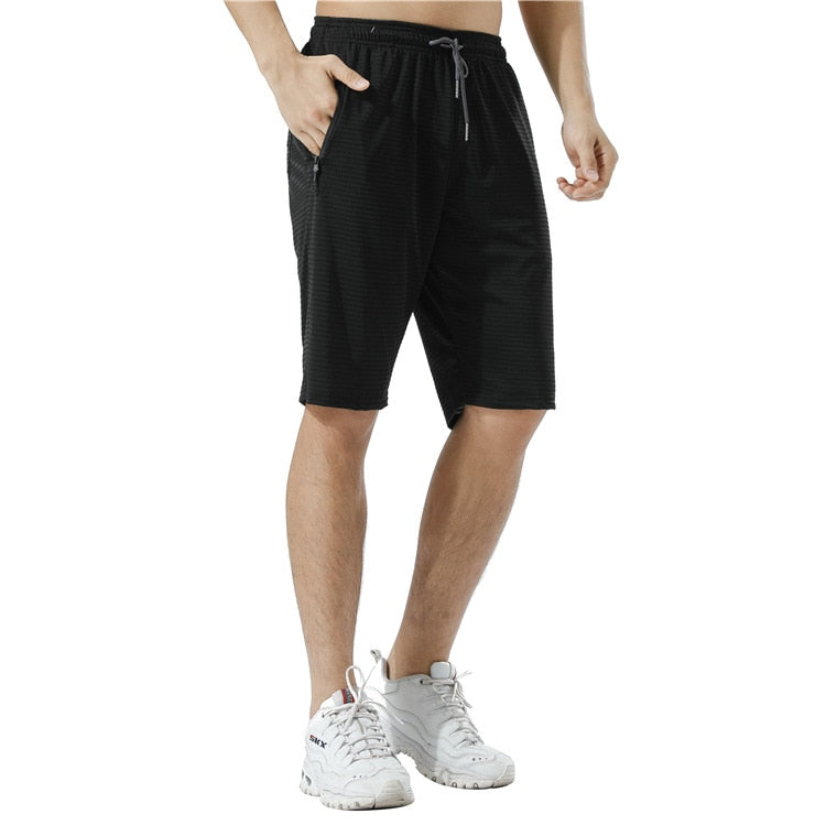Men Quick-drying Training Five-point Shorts Summer New Fashion Trend Hip Hop Muscle Fitness Sports Jopping Shorts for Man