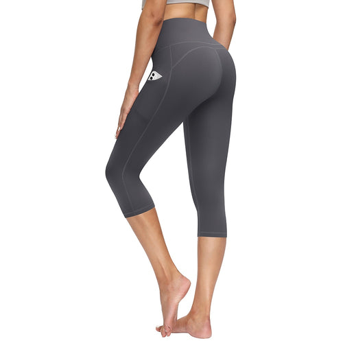 Load image into Gallery viewer, Capris Pants Sport Leggings Women Gym Clothing Tights Workout High Waist Leggins Yoga Suit  Fitness Running Legging Woman
