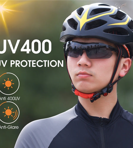 Photochromic Polarized Cycling Sunglasses Anti UV Sports Bicycle Glasses MTB Bike Fishing Hiking Riding Eyewear
