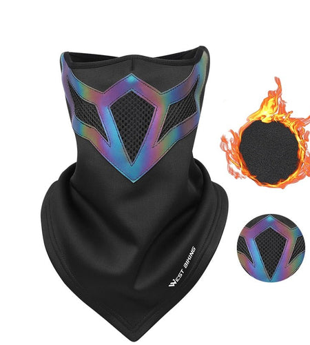 Warm Winter Cycling Headwear MTB Bike Balaclava Windproof Face Cover Bandana Running Skiing Sport Bicycle Scarf