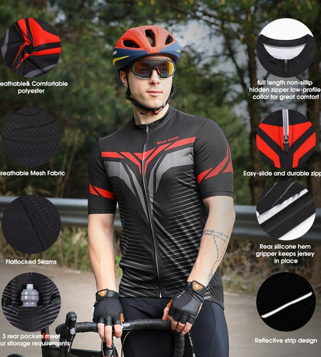 MTB Cycling Jersey 2021 Summer Pro Team Sport Shirts Top Short Sleeve Bike Riding Wear Breathable Bicycle Clothing