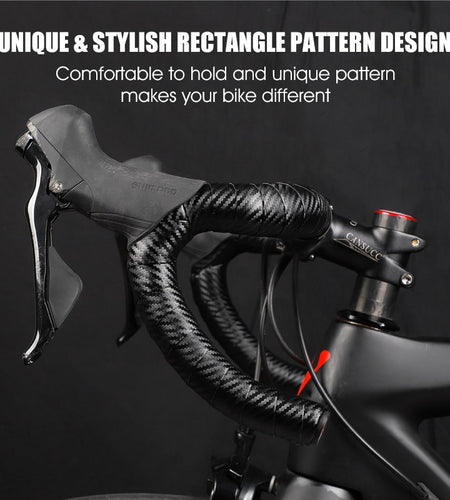 Bike Handlebar Tape EVA PU Road Bicycle Handlebar Tape Anti-slip Shock Absorption Cycling Wrap End Plug Accessories