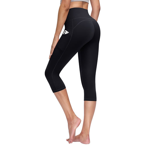 Load image into Gallery viewer, Capris Pants Sport Leggings Women Gym Clothing Tights Workout High Waist Leggins Yoga Suit  Fitness Running Legging Woman
