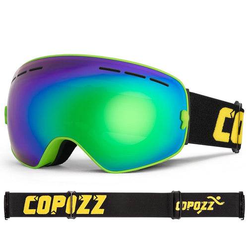 Load image into Gallery viewer, Professional Ski Goggles Double Layers Lens Anti-fog UV400 Big Ski Glasses Skiing Snowboard Men Women Snow Goggles
