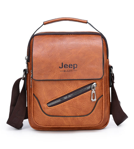 Men's Bag Crossbody Waterproof Travel Bags For Men Messenger Bag Split Leather Shoulder Bags Male Handbags