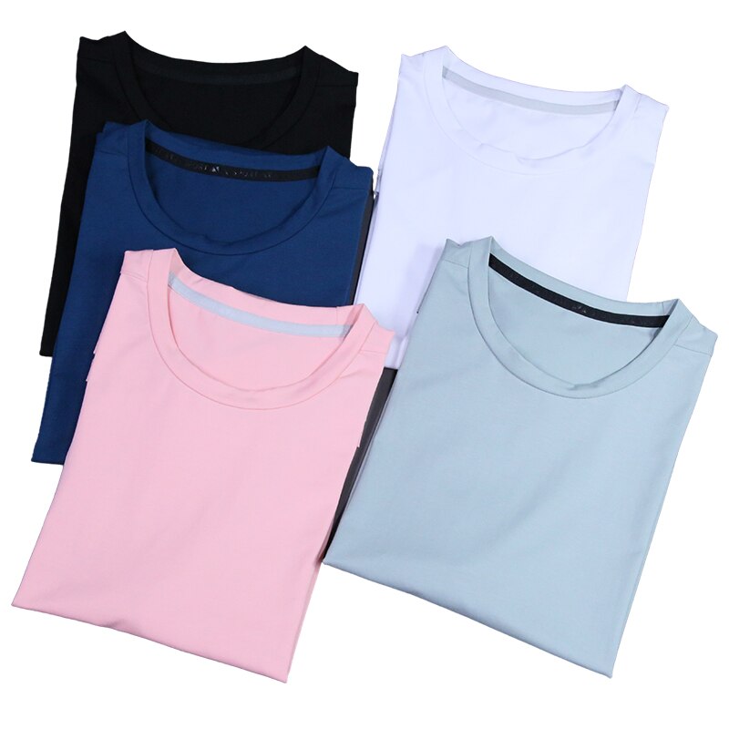 High Quality Spandex Men Women Kids Running T Shirt Quick Dry Fitness Shirt Training Exercise Clothes Gym Sports Shirts Tops