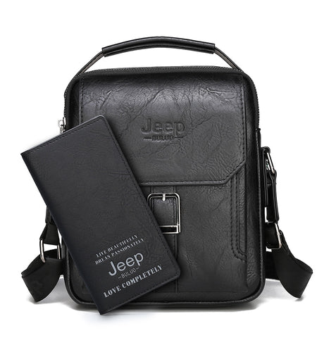 Man's Tote Hand Bag Crossbody Business Casual Daypacks Leather 2020 New Men Fashion Messenger Shoulder