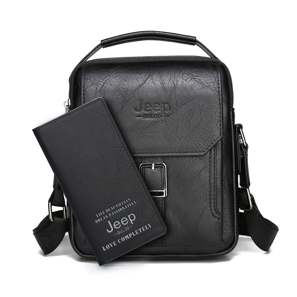 Man's Tote Hand Bag Crossbody Business Casual Daypacks Leather 2020 New Men Fashion Messenger Shoulder