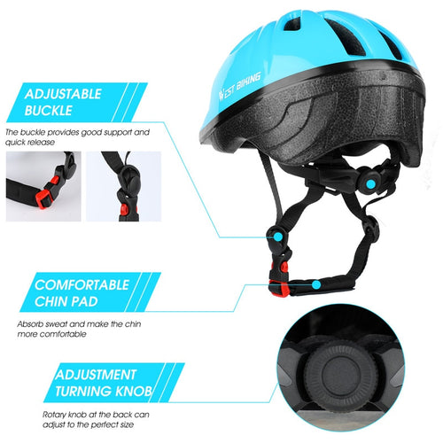 Load image into Gallery viewer, Kids Bicycle Helmet Ultralight EPS Children&#39;s Protective Gear Girls Boys Cycling Riding Sports Safety Cap Helmet
