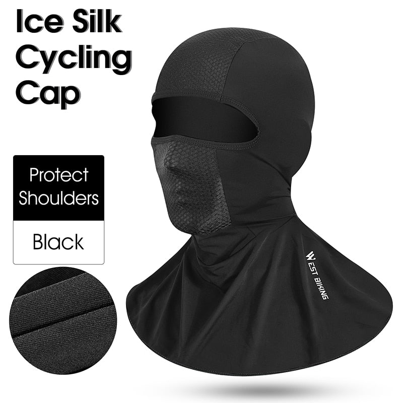 Summer Cycling Cap Anti-UV Sun Protection Sport Running Balaclava Men Women Bicycle Motorcycle Helmet Liner Bike Hat