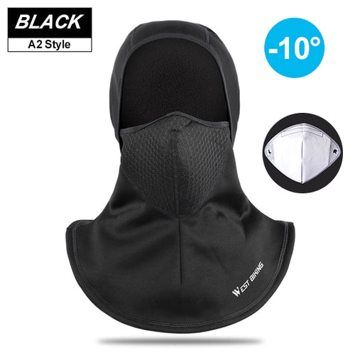 Load image into Gallery viewer, Winter Sport Cycling Cap Bike Full Face Cover Neck Warmer Men Women Scarf Ski Bicycle Motorcycle Fleece Head Cap Hat
