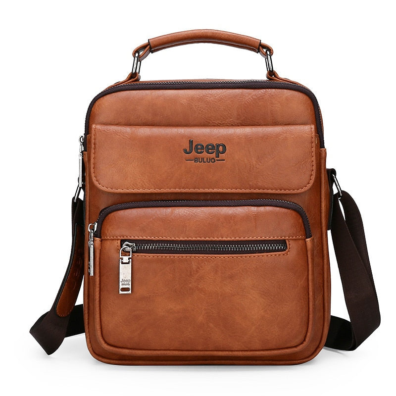 Brand Man Split Leather Crossbody Shoulder Messenger Bag For iPad Big Size Men's Handbags Famous Casual Business