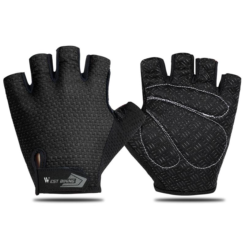 Half Finger Cycling Gloves Shockproof Wear Resistant Breathable MTB Road Bicycle Gloves Men Women Sports Bike Gloves