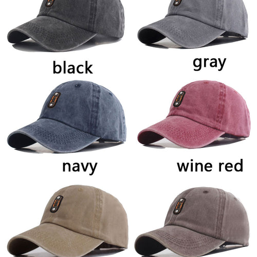 Load image into Gallery viewer, Vintage Cotton Men Baseball Cap Hats For Women Snapback Caps Bone Gorras Hombre Baseball Hat Casquette Trucker Dad Hat Cap
