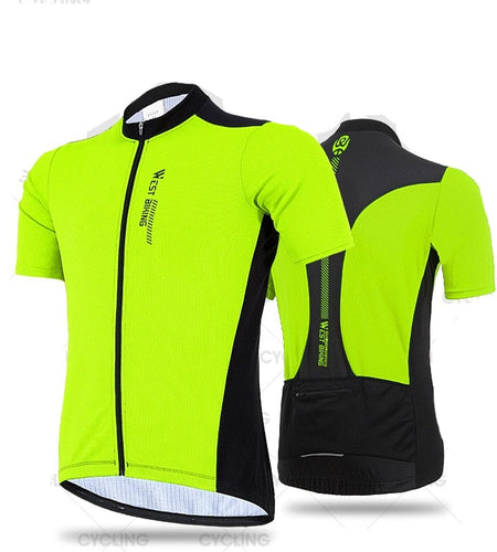 XS-XXXL Summer Cycling Jersey Breathable Team Racing Sport Bicycle Jersey Mens Shirt Clothing Short Bike Jersey