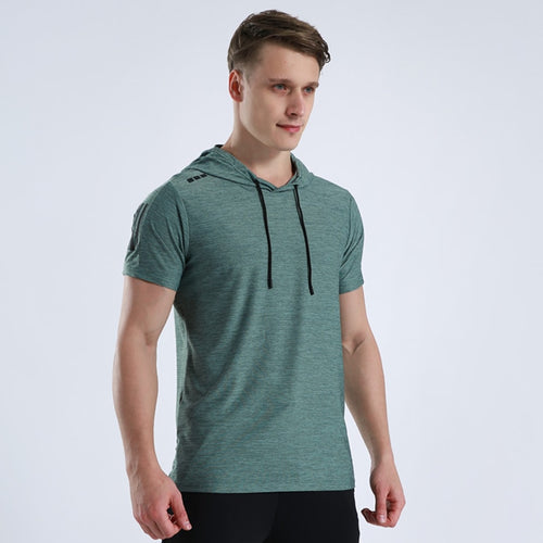 Load image into Gallery viewer, Sport Shirt Men Fitness Tops Rashgard Mens Dry Fit Running T Shirt Sportswear Gym Workout Tshirt Slim Fit Tight Training Shirts
