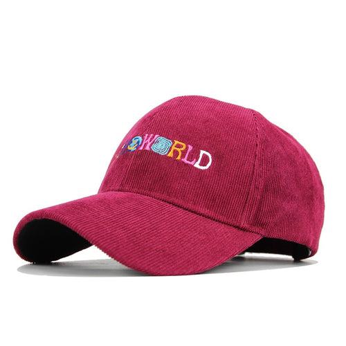 Load image into Gallery viewer, Cotton ASTROWORLD Baseball Caps Travis Scott Unisex Astroworld Dad Hat Cap High Quality Embroidery Man Women Summer Hat
