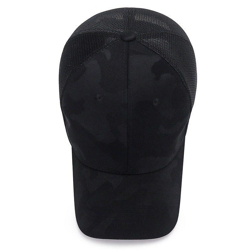 Women Men Mesh Baseball Cap Female Male Breathable Comfortable Sun Hat Spring Summer Camouflage Snapback Cap Hat