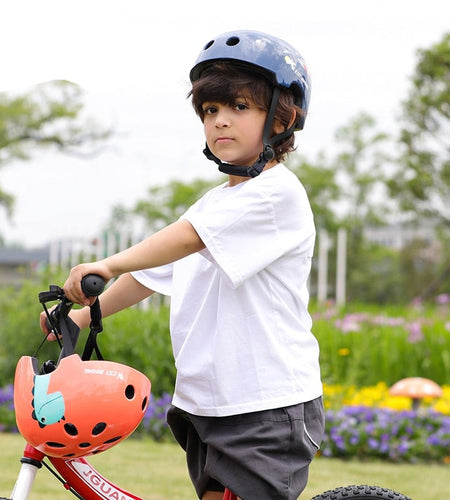 Cartoon Kids Bicycle Helmet EPS Protective Gear Girls Boys Bike Riding Sports Safety Cap Children Cycling Helmet