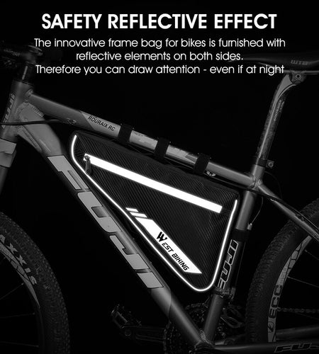 4L Large Capacity Bicycle Bag Rainproof Triangle Frame Bag MTB Road Bike Repair Tools Pannier Cycling Accessories