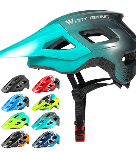 Bicycle Helmet Men Women Integrally-molded Adjustable Riding Safety Cap MTB Road Electric Bike Cycling Helmet