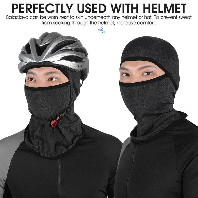 Summer Cycling Headgear Ice Silk Sunscreen Face Cover MTB Bike Balaclava Fishing Sport Bandana Anti-UV Men Women Bicycle Cap